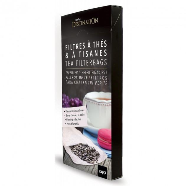 Filtres à thé en fibres naturelles • O'Cha Run L'atelier du thé
